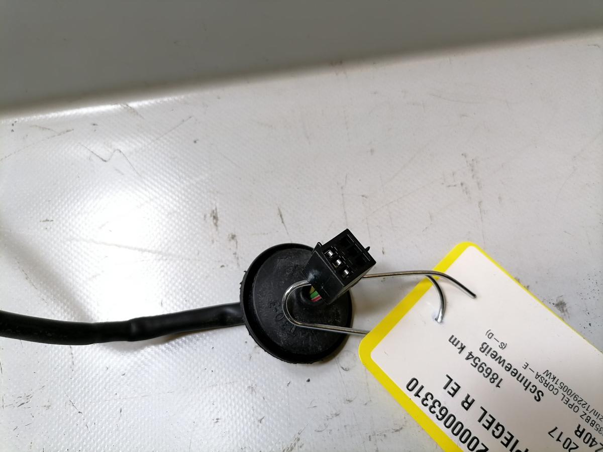 Opel Corsa E original Au&szlig;enspiegel rechts Z40R Schneewei&szlig; elektrisch verstellbar Bj.2017